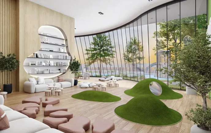 Pourquoi investir dans le projet Kyoto Oro24 Dubai Arjan indoor kids play area Kyoto Dubai